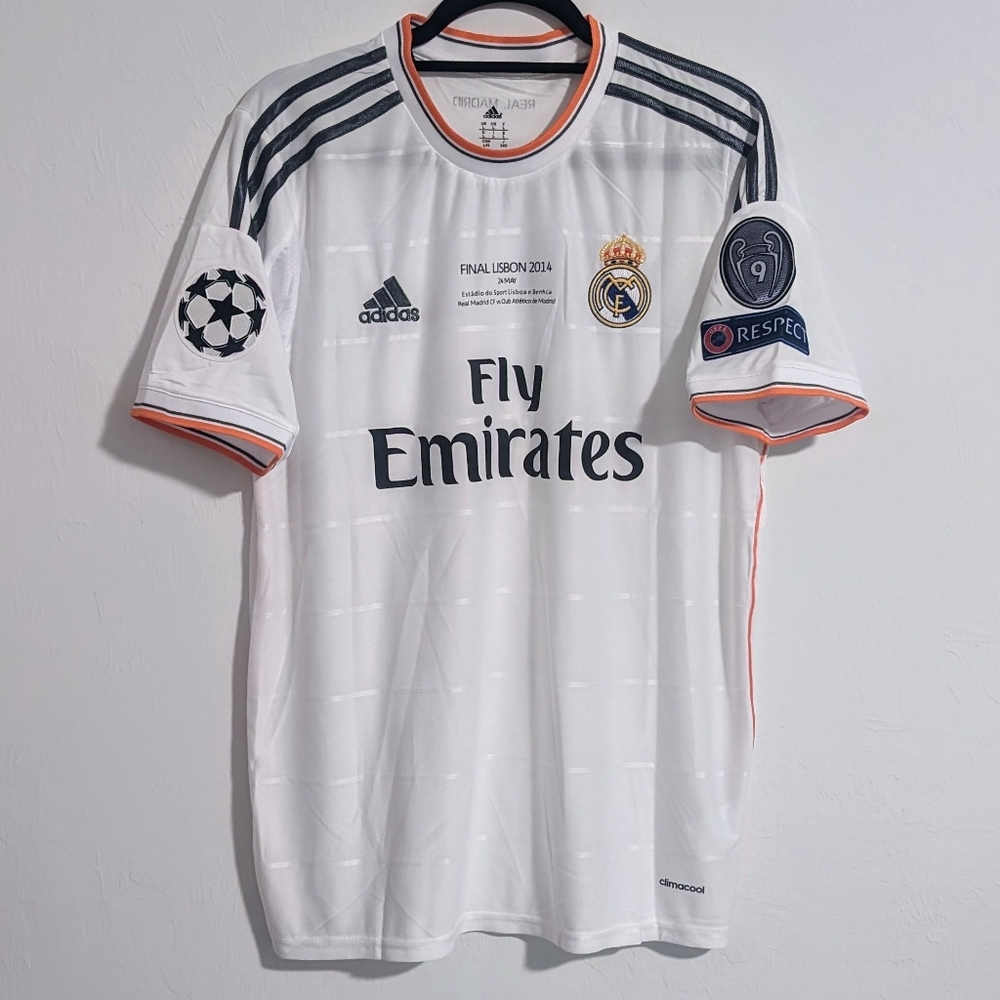 Real Madrid Luka Modric Champions League Final 2014 Jersey